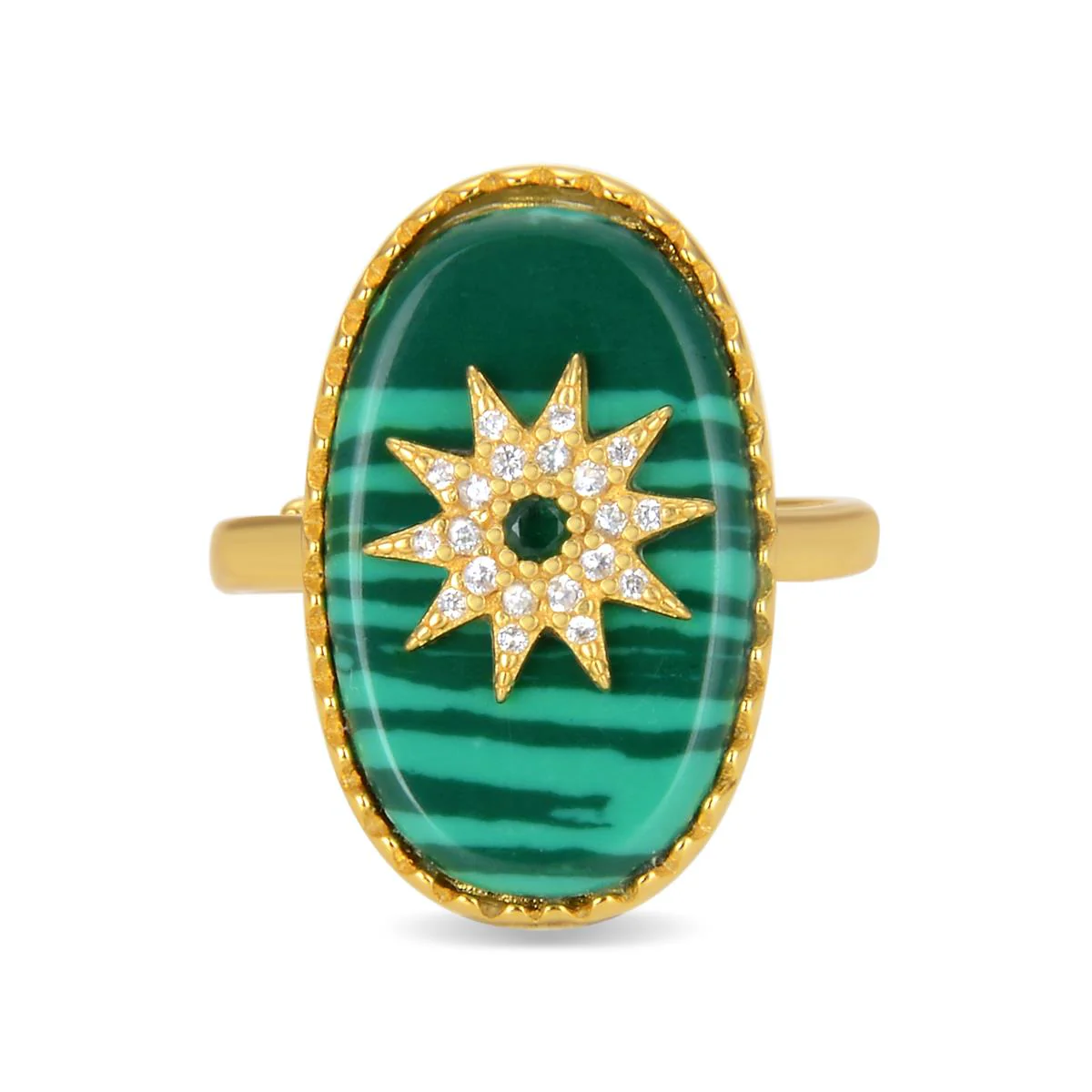Anillo Fersa Plata De Ley 925 - Fersa VERDE - Image 3