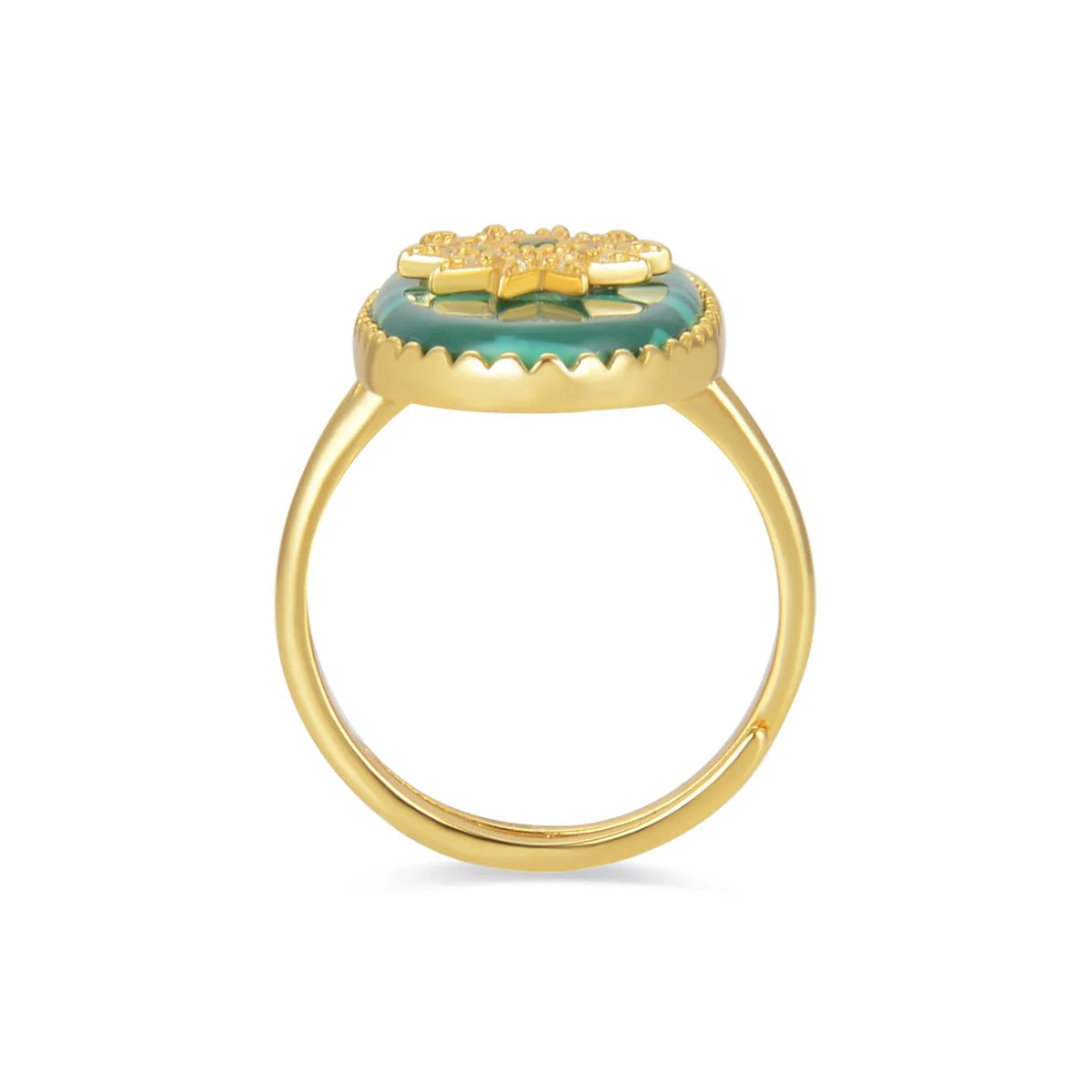 Anillo Fersa Plata De Ley 925 - Fersa VERDE - Image 4