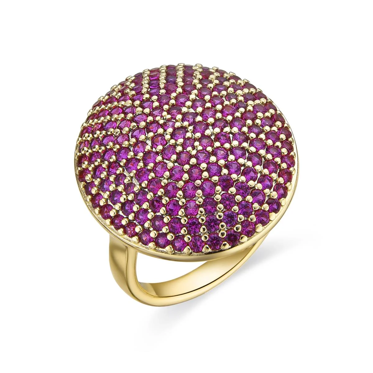 Anillo Fieka acabado oro 18k - Fieka ROJO