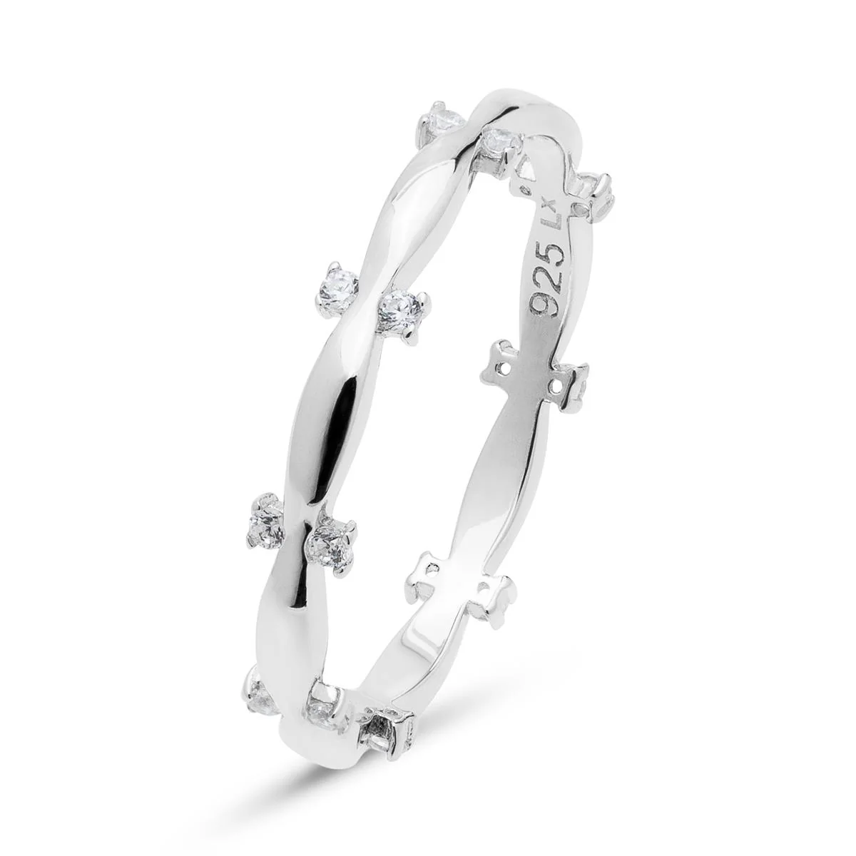 Anillo Frithba Plata De Ley 925 - Frithba BLANCO