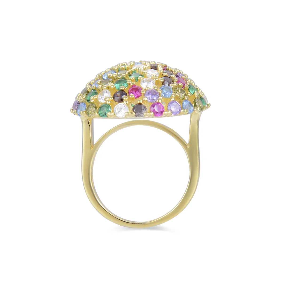 Anillo Frithdra Plata De Ley 925 - Frithdra MULTICOLOR - Image 4