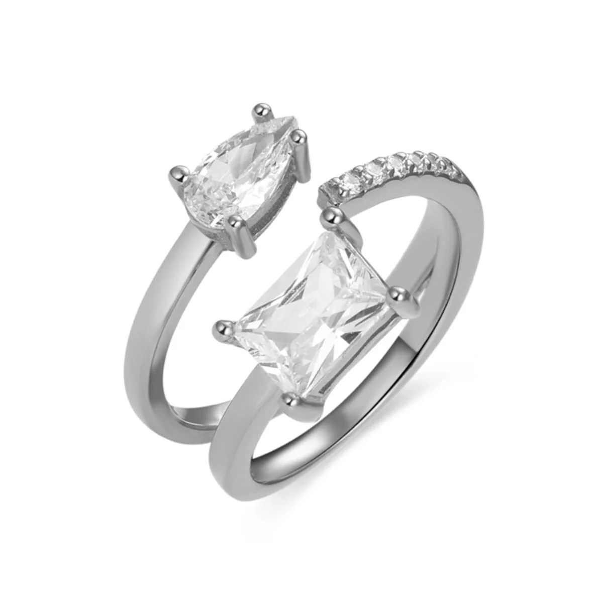 Anillo Fulak Plata De Ley 925 - Fulak BLANCO