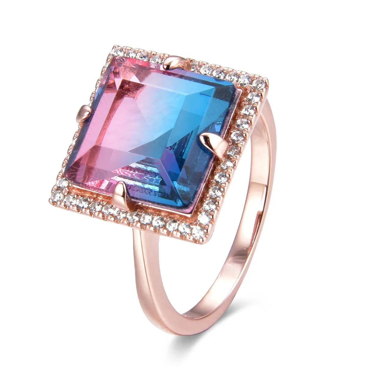 Anillo Gigene Plata De Ley 925 - Gigene MULTICOLOR