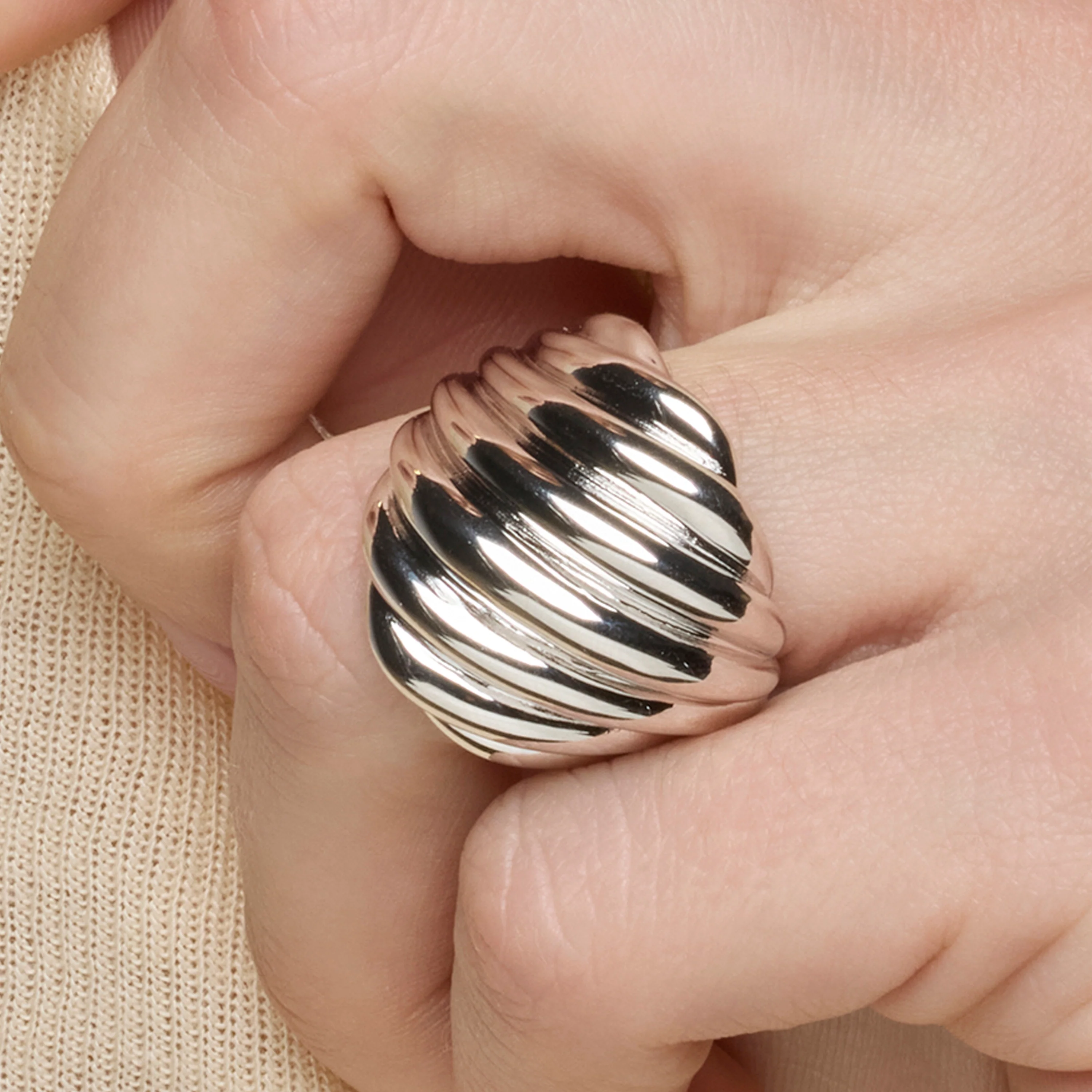 Anillo de Plata de Ley 925 acabado rodio - Goazar - Image 4