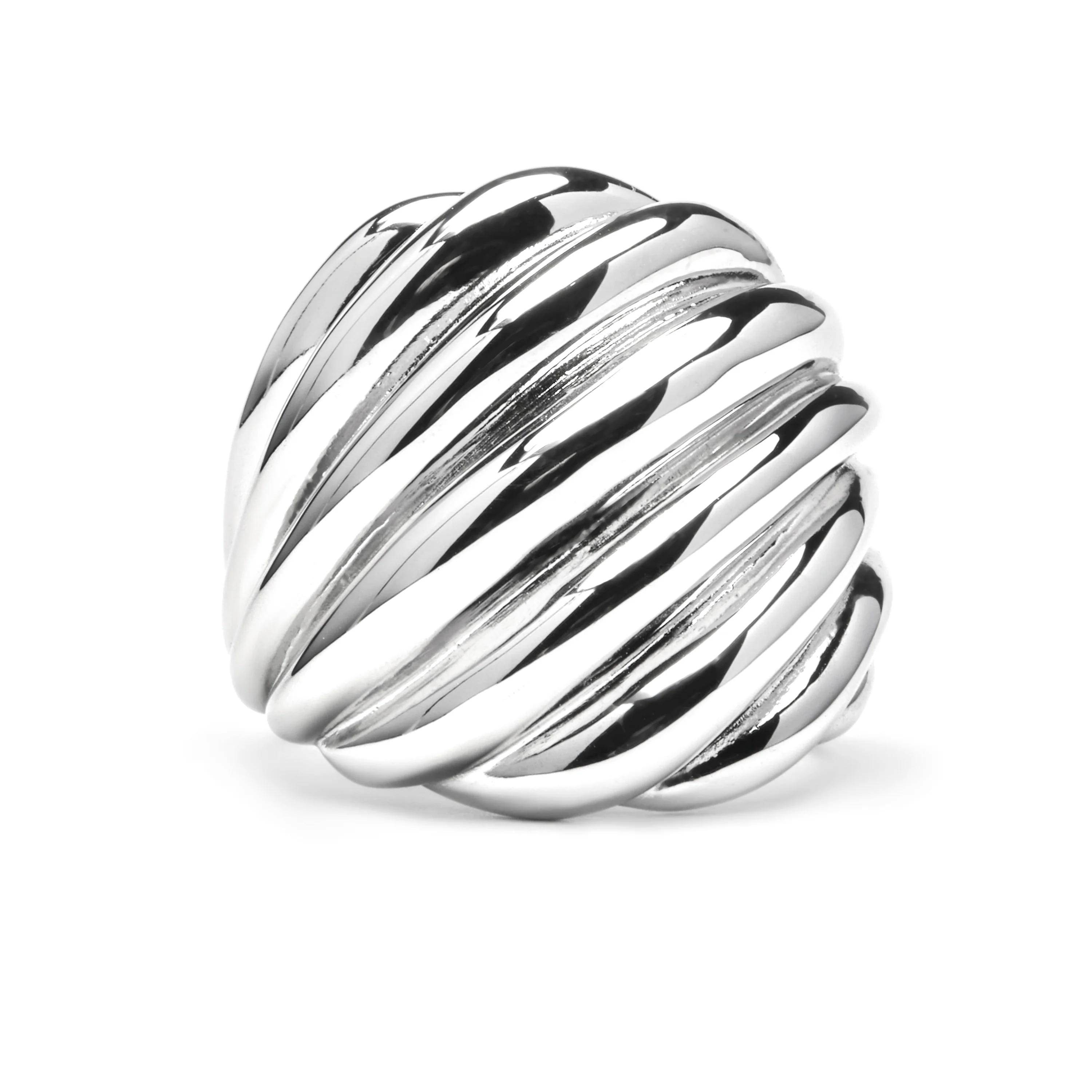 Anillo de Plata de Ley 925 acabado rodio - Goazar - Image 5