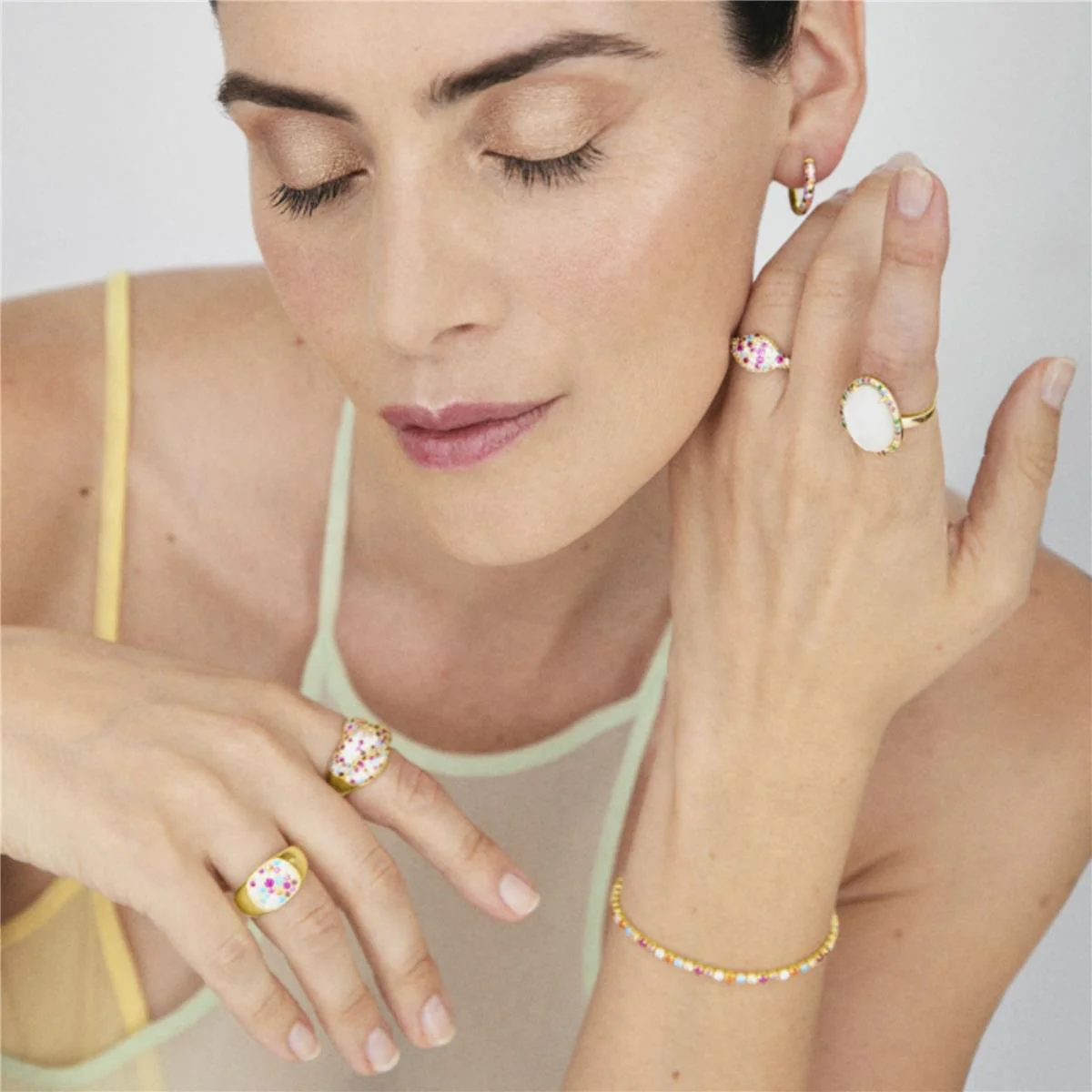 Anillo Griel Plata De Ley 925 - Griel BLANCO - Image 3