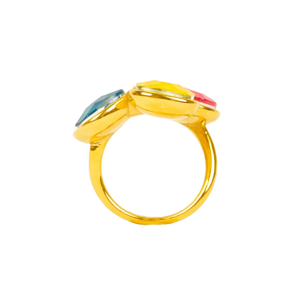 Anillo Gudki acabado oro 18k - Gudki MULTICOLOR - Image 4