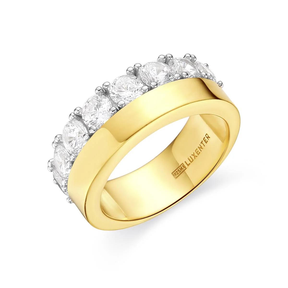 Anillo Guser Plata De Ley 925 - Guser BLANCO