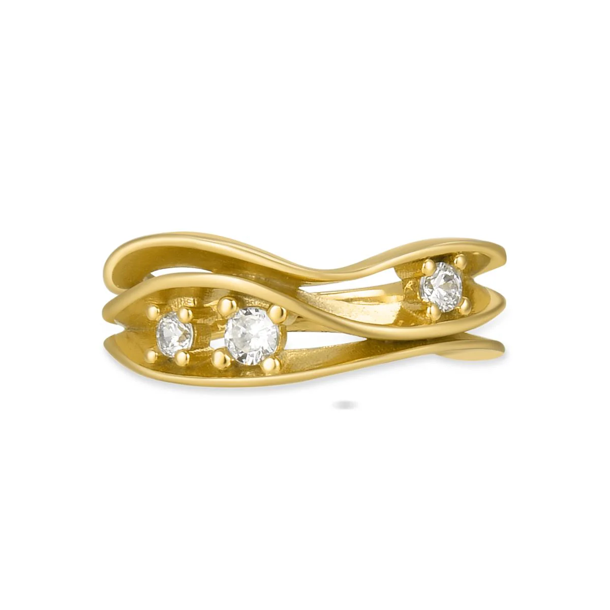 Anillo Haimil Plata De Ley 925 - Haimil AMARILLO - Image 3