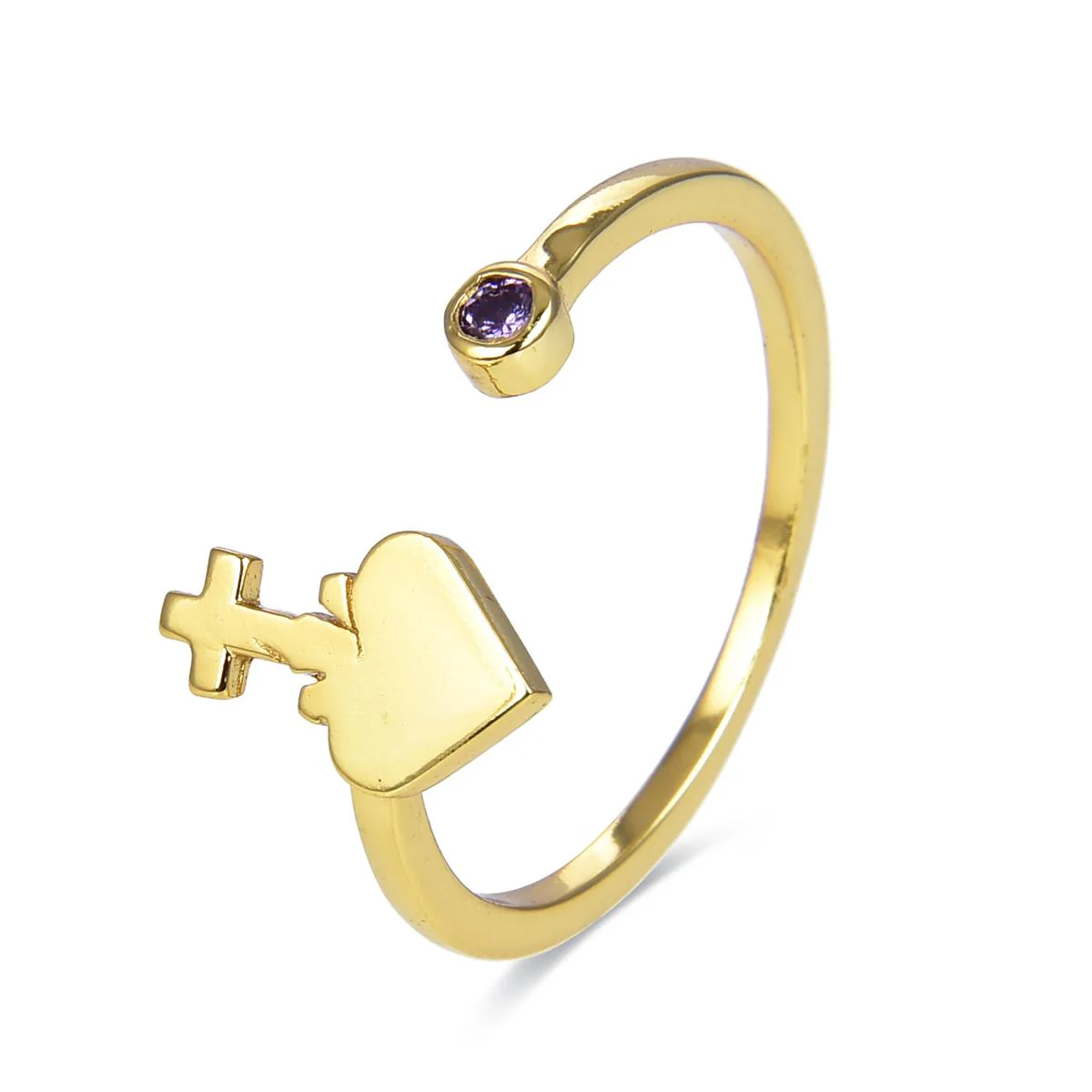 Anillo Hamo Plata De Ley 925 - Hamo MORADO