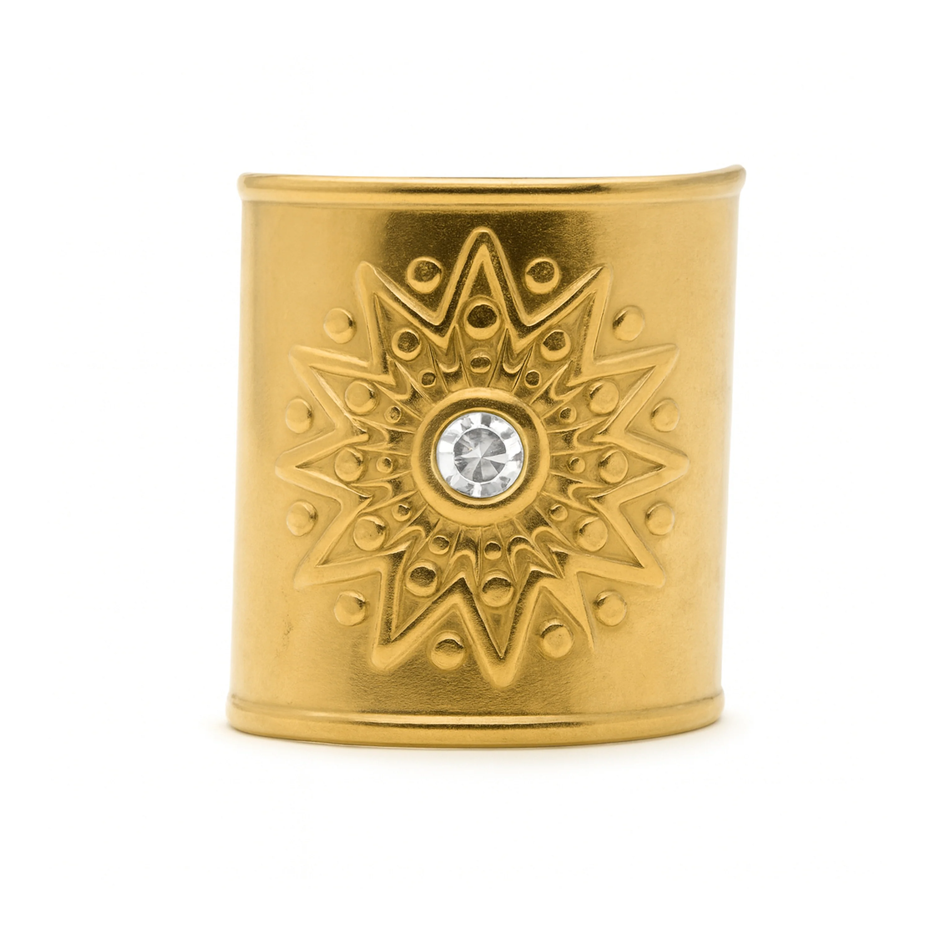 Anillo de Circonita Brillante acabado en oro amarillo 18k - Himbba - Image 5
