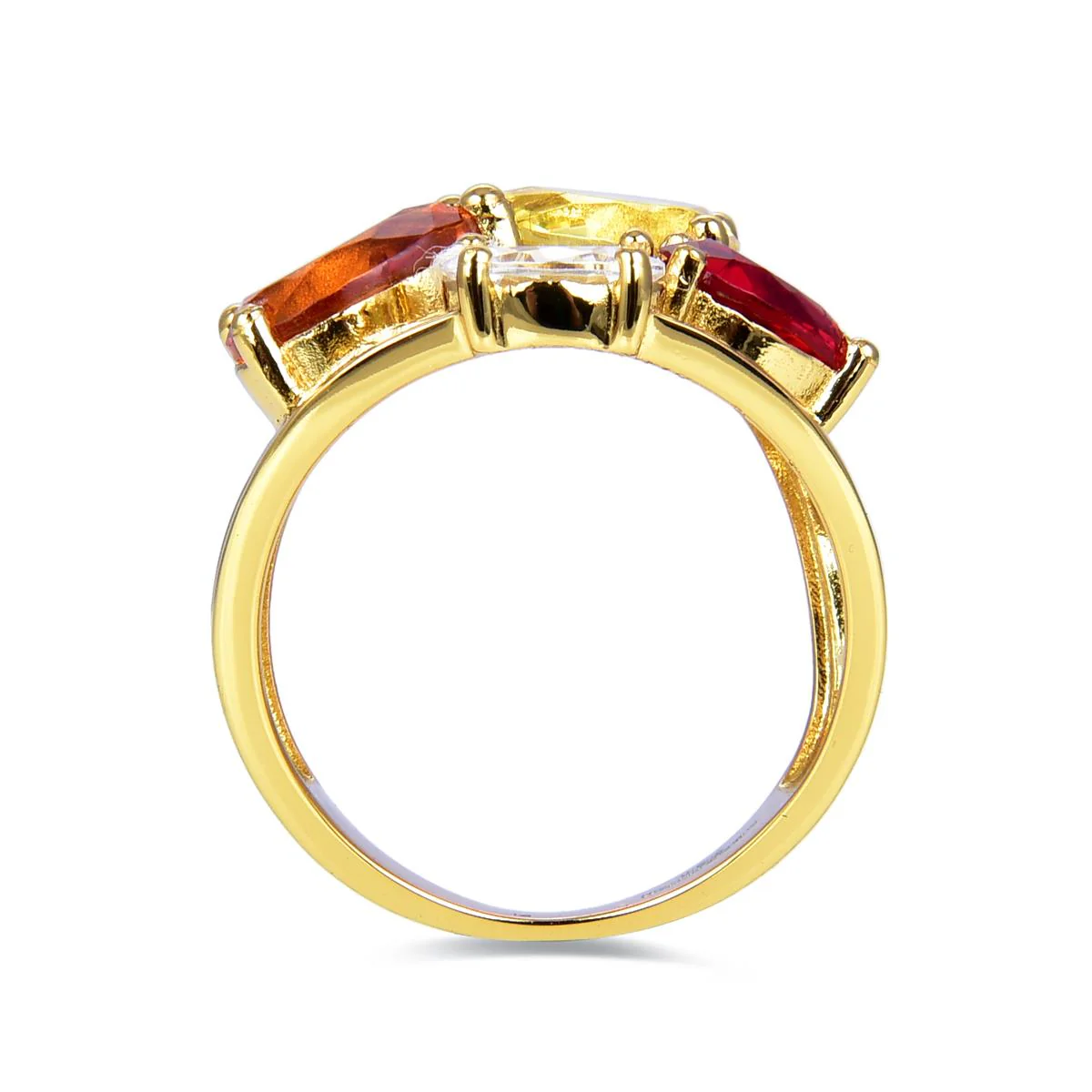 Anillo Hissah Plata De Ley 925 - Hissah MULTICOLOR - Image 4