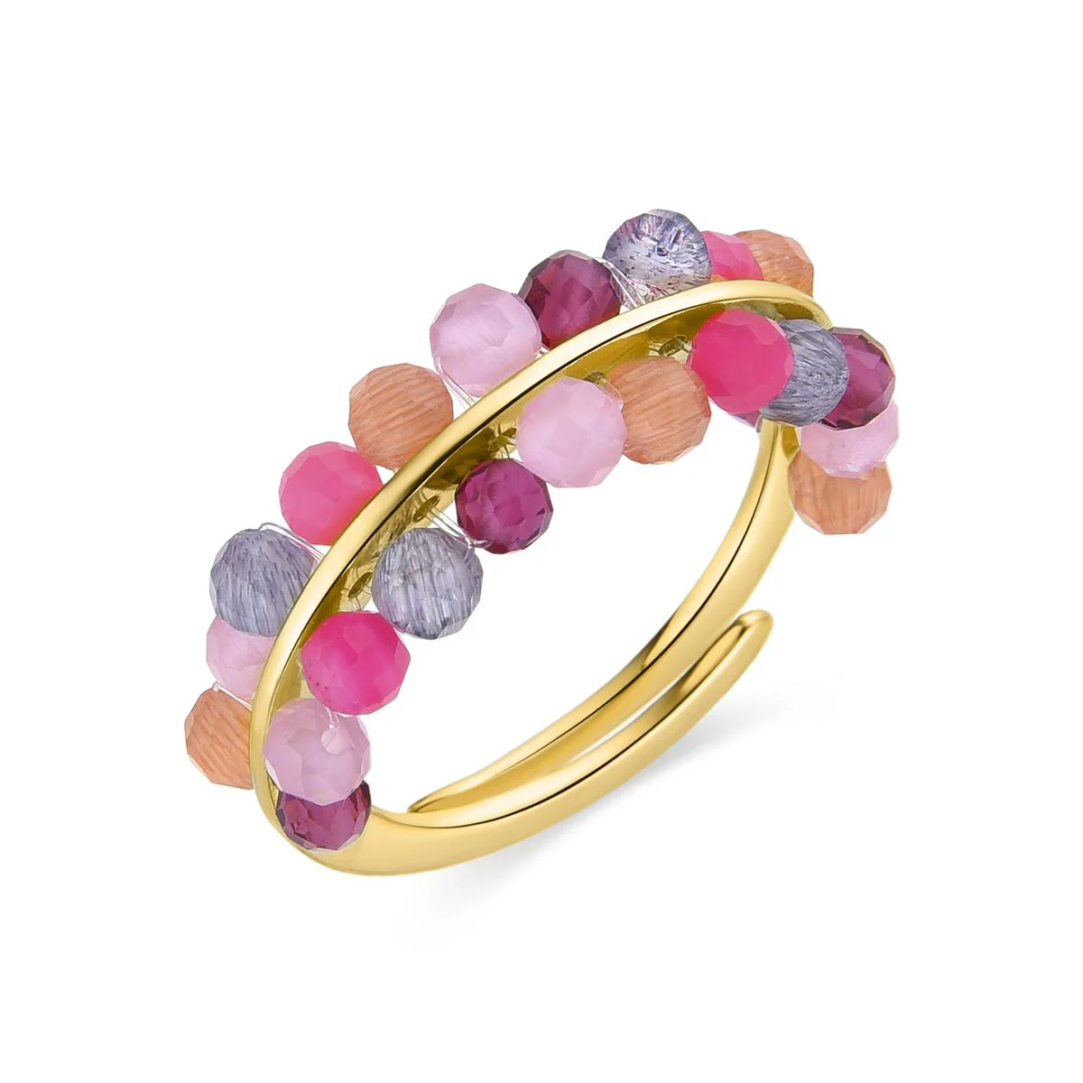 Anillo Hizri Plata De Ley 925 - Hizri MULTICOLOR