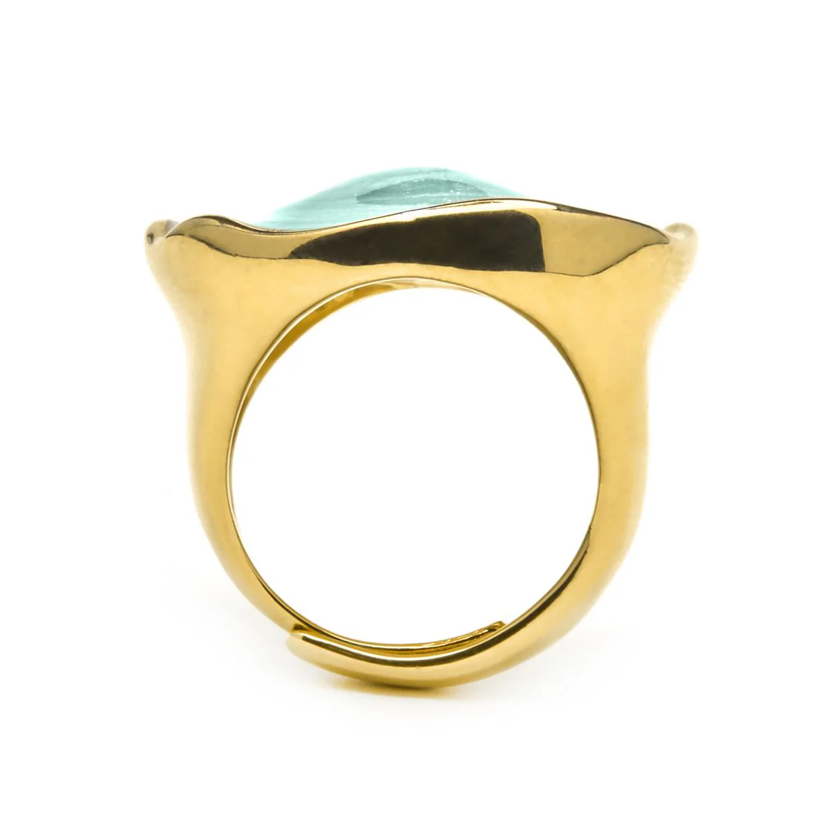 Anillo Huldio acabado oro 18k - Huldio AZUL - Image 4