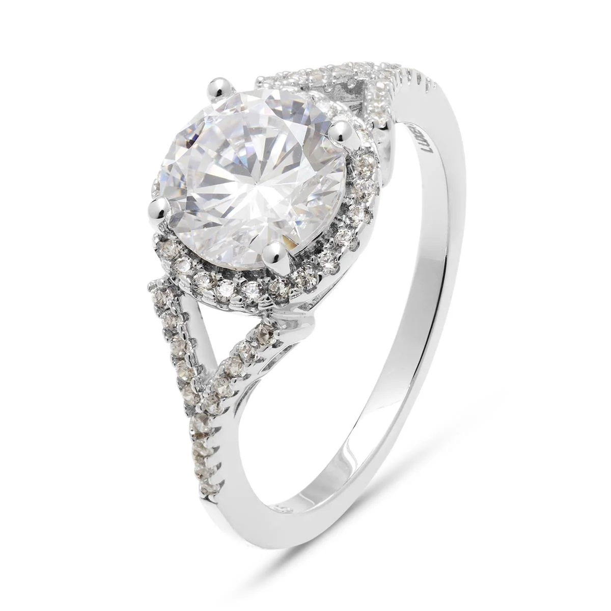 Anillo Huwe Plata De Ley 925 - Huwe BLANCO