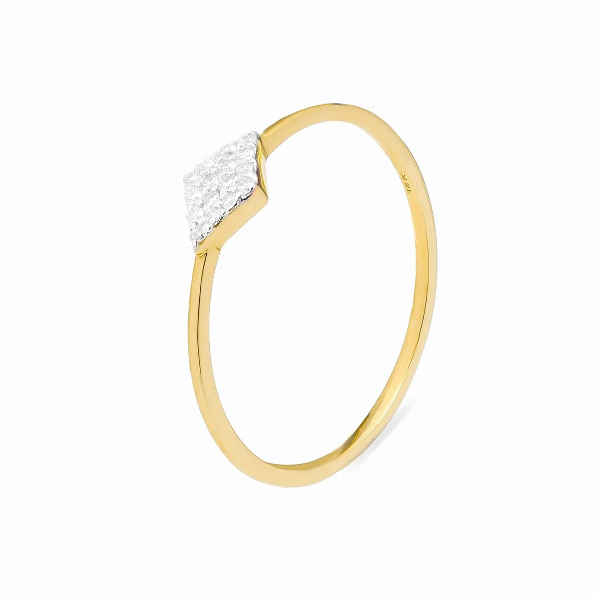 Anillo Ima Oro de ley 18k - Ima BLANCO