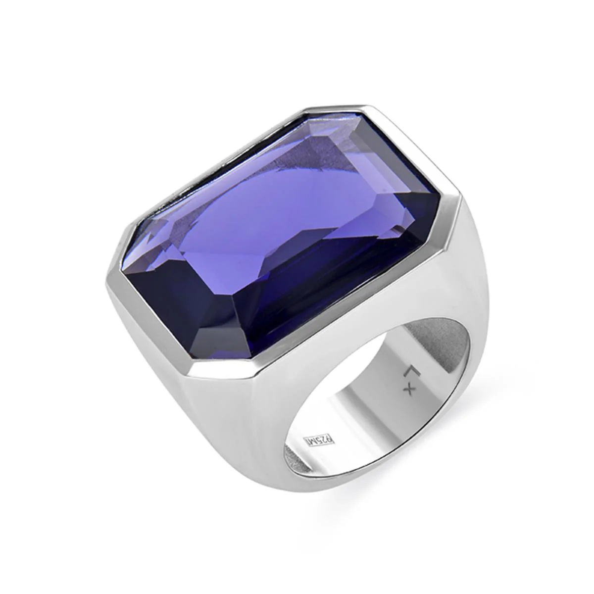 Anillo Issog Plata De Ley 925 - Issog MORADO
