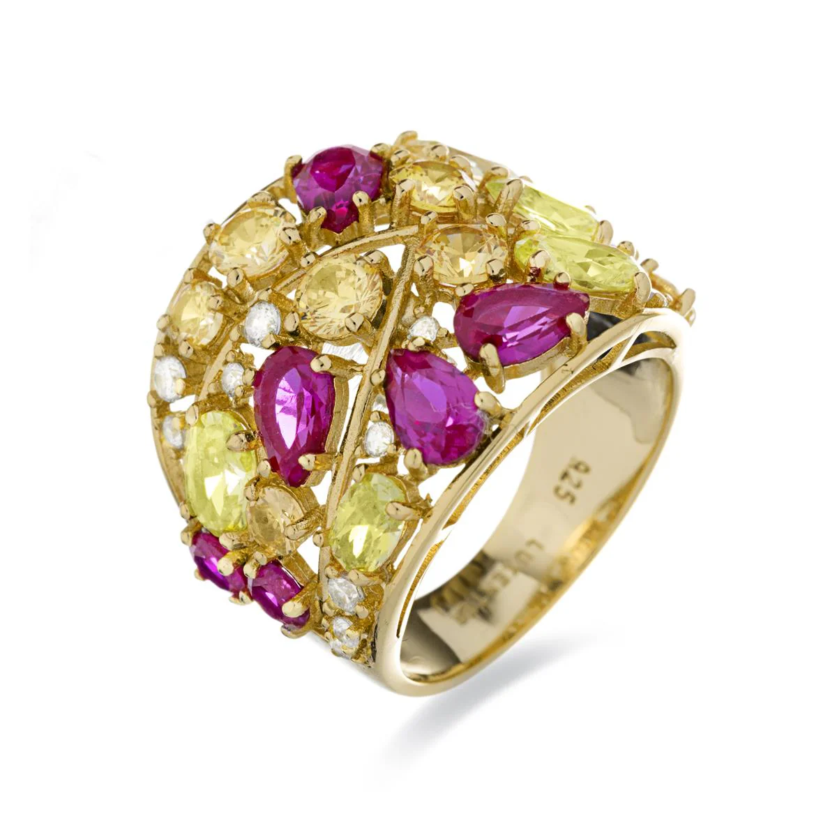 Anillo Itz Plata de Ley 925 - Itz AMARILLO