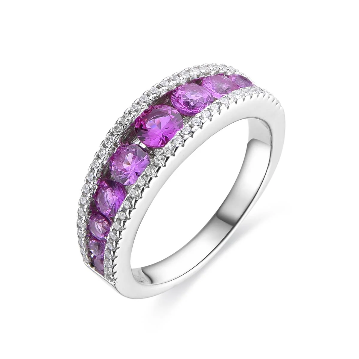 Anillo Jadula Plata de Ley 925 - Jadula ROJO