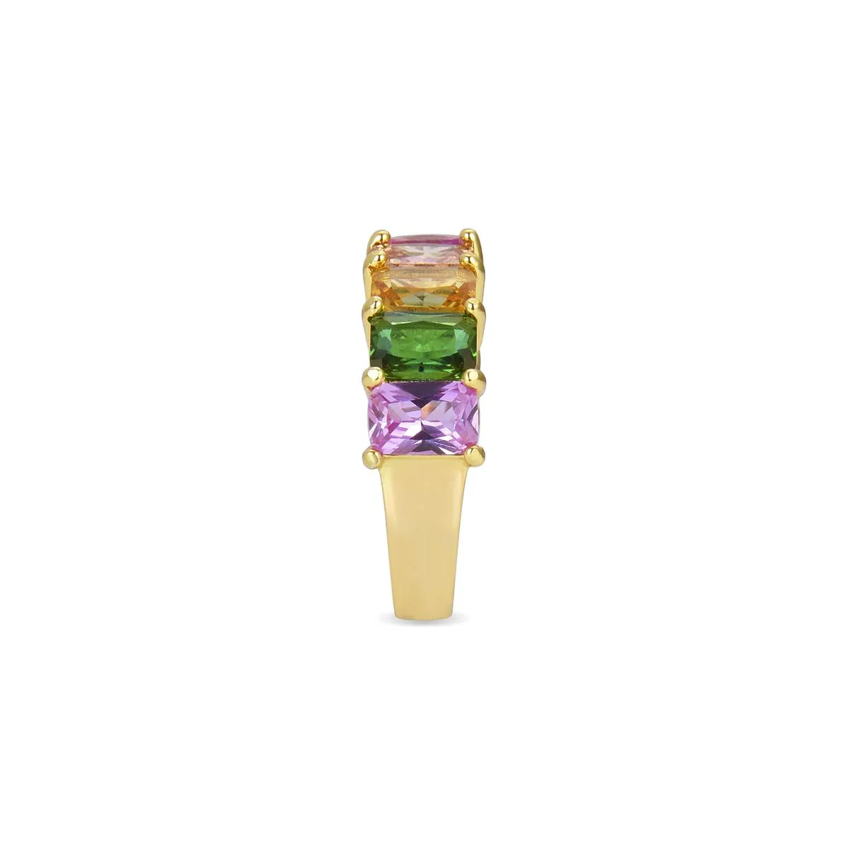 Anillo Jaman Plata De Ley 925 - Jaman MULTICOLOR - Image 2