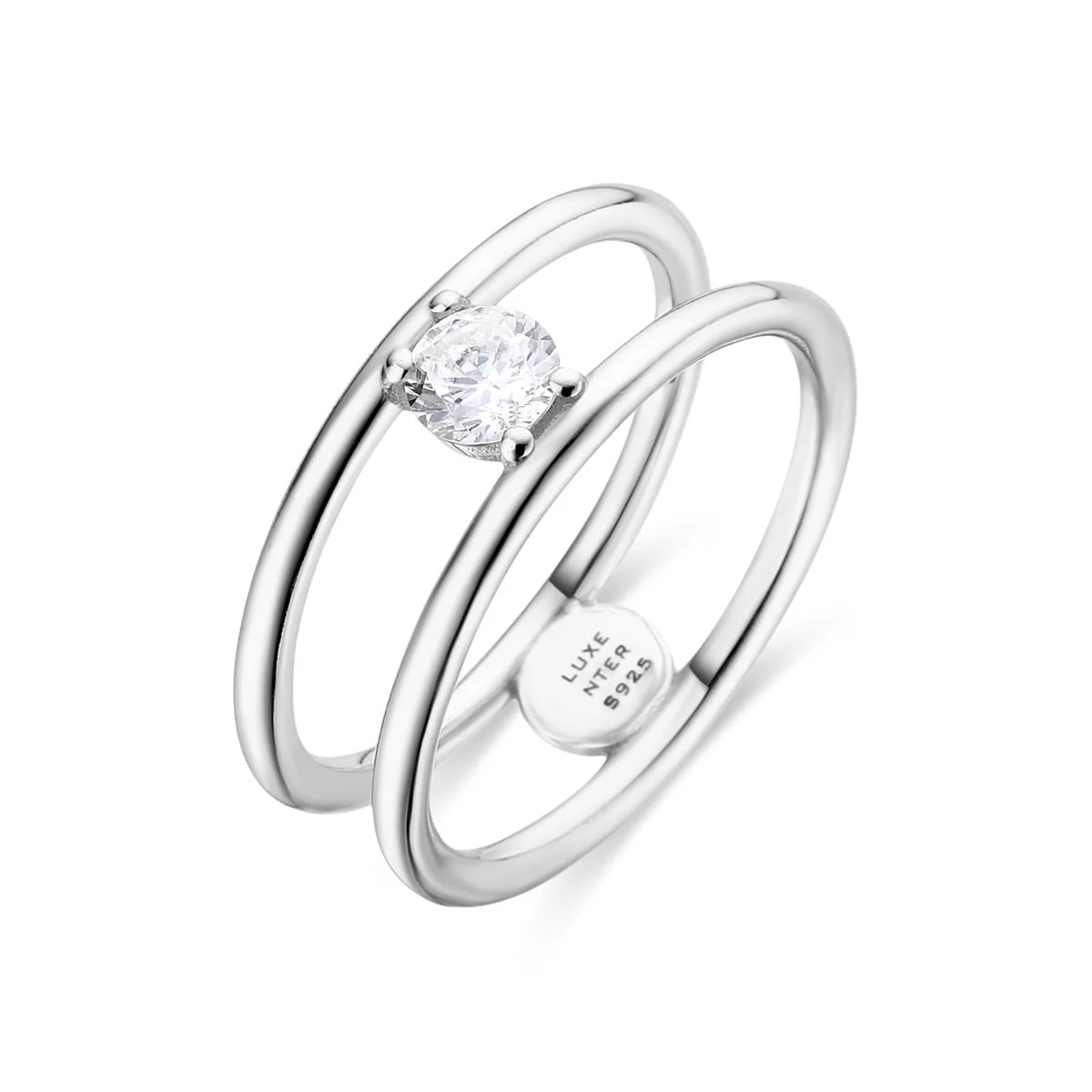 Anillo Kaia Plata de Ley 925 - Kaia BLANCO