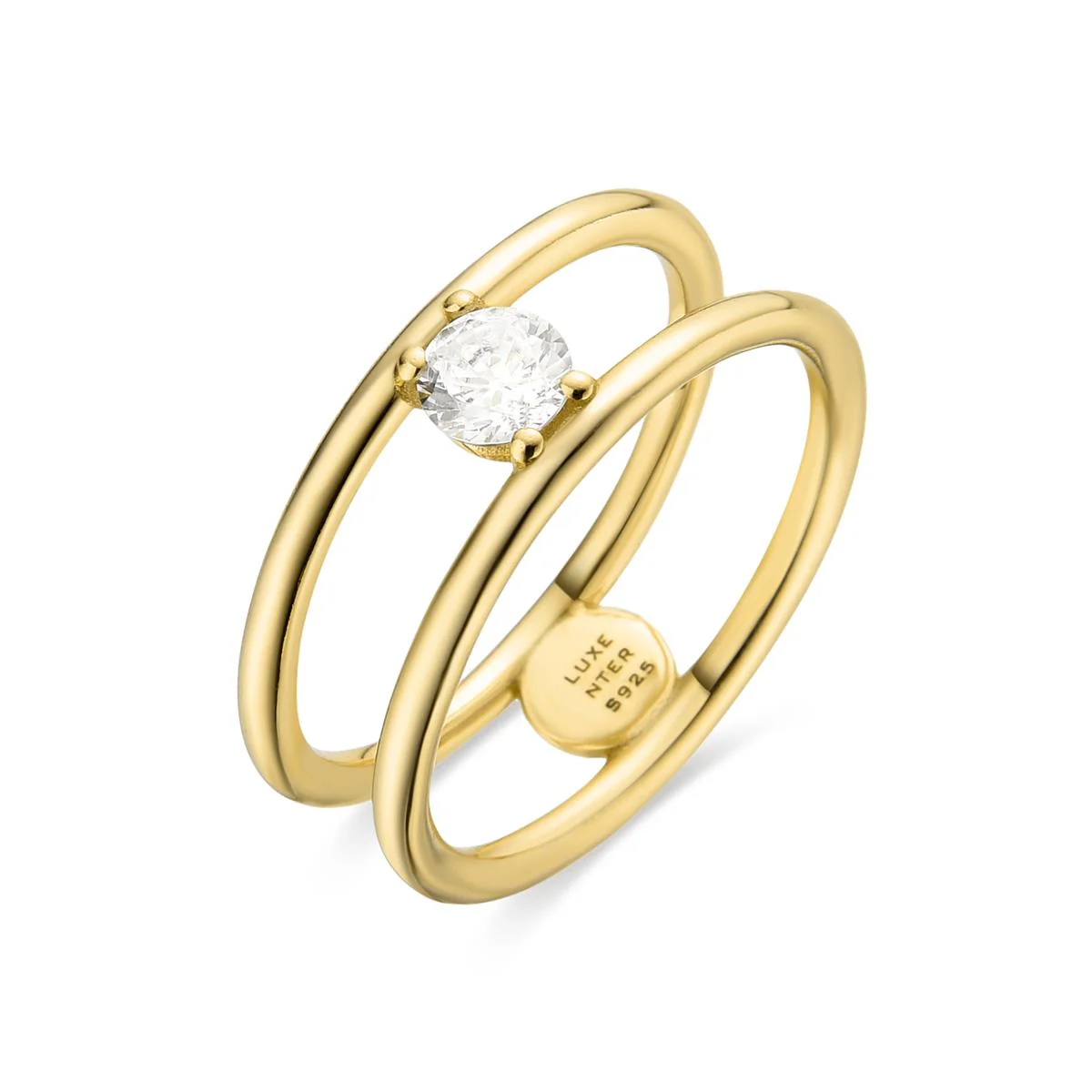 Anillo Kaia Plata de Ley 925 - Kaia BLANCO