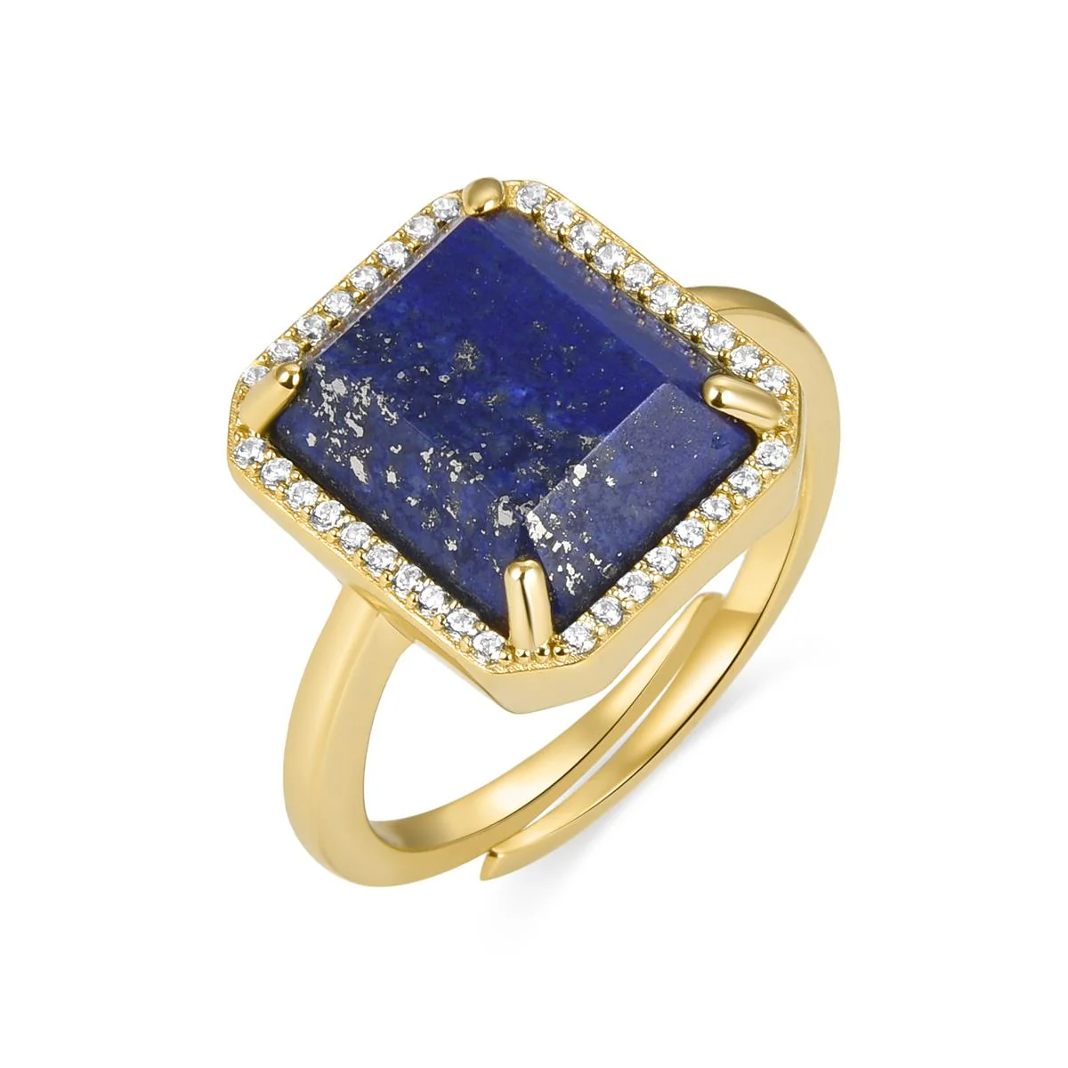 Anillo Kakan Plata De Ley 925 - Kakan AZUL