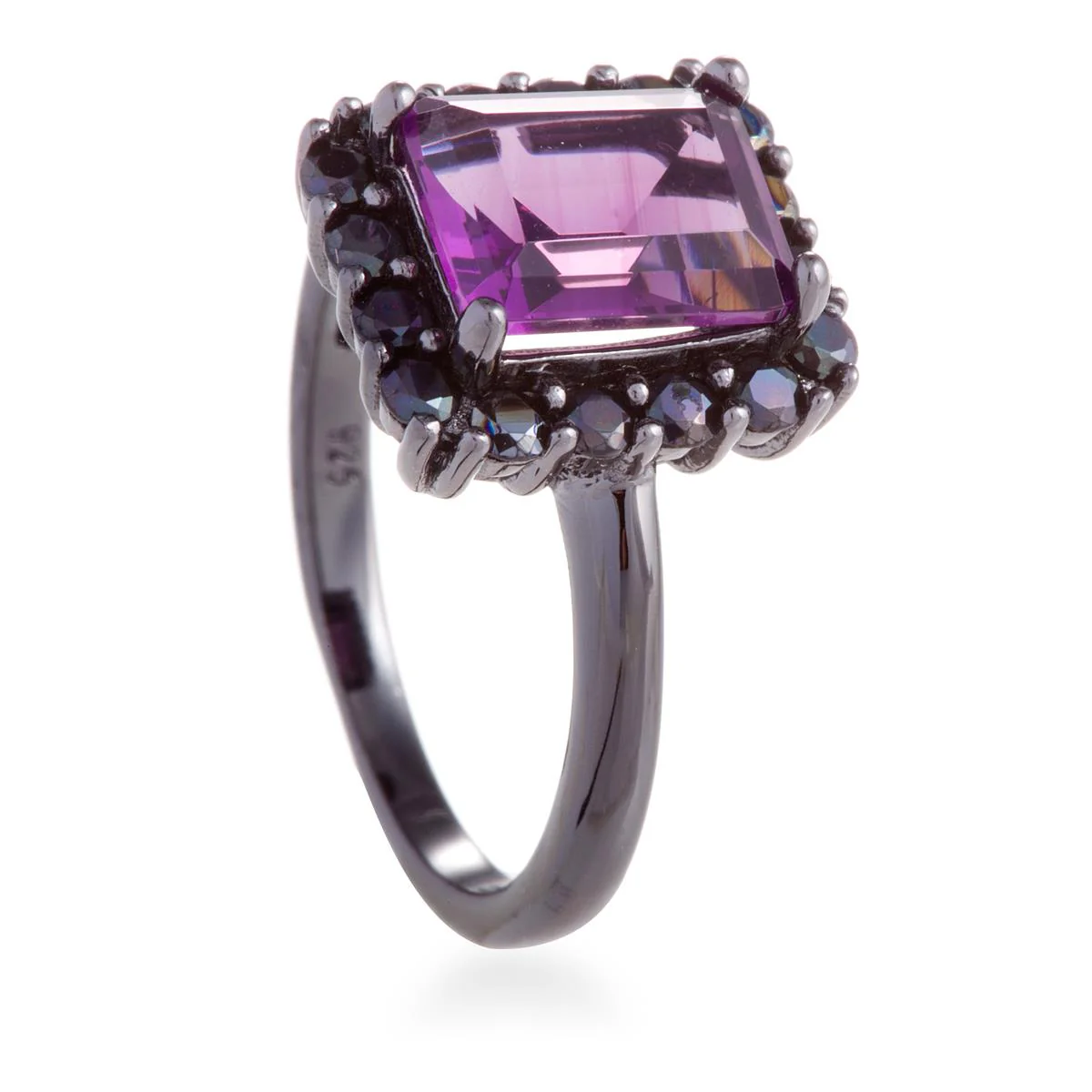 Anillo Karmang Plata De Ley 925 - Karmang MORADO