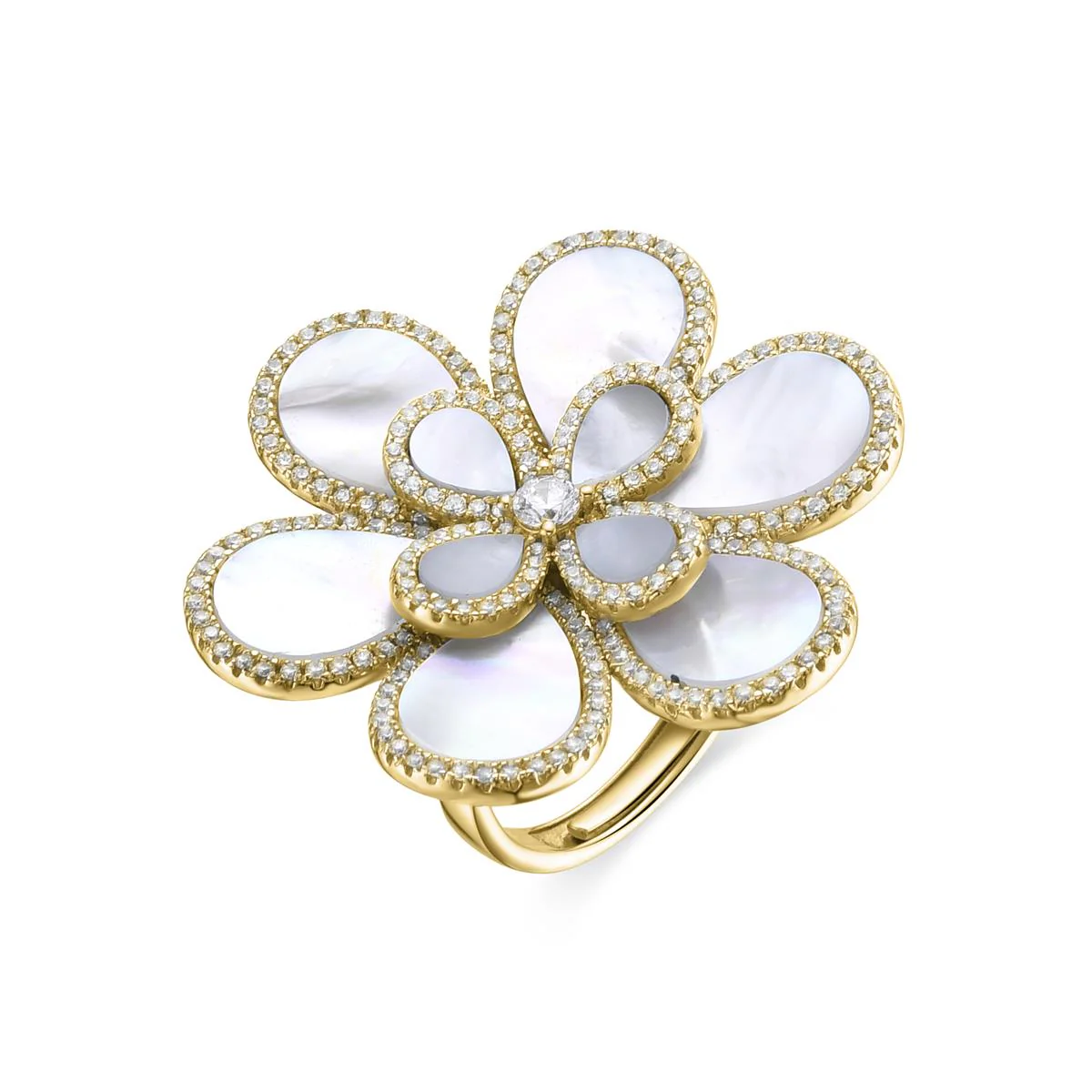 Anillo Karu Plata de Ley 925 - Karu BLANCO