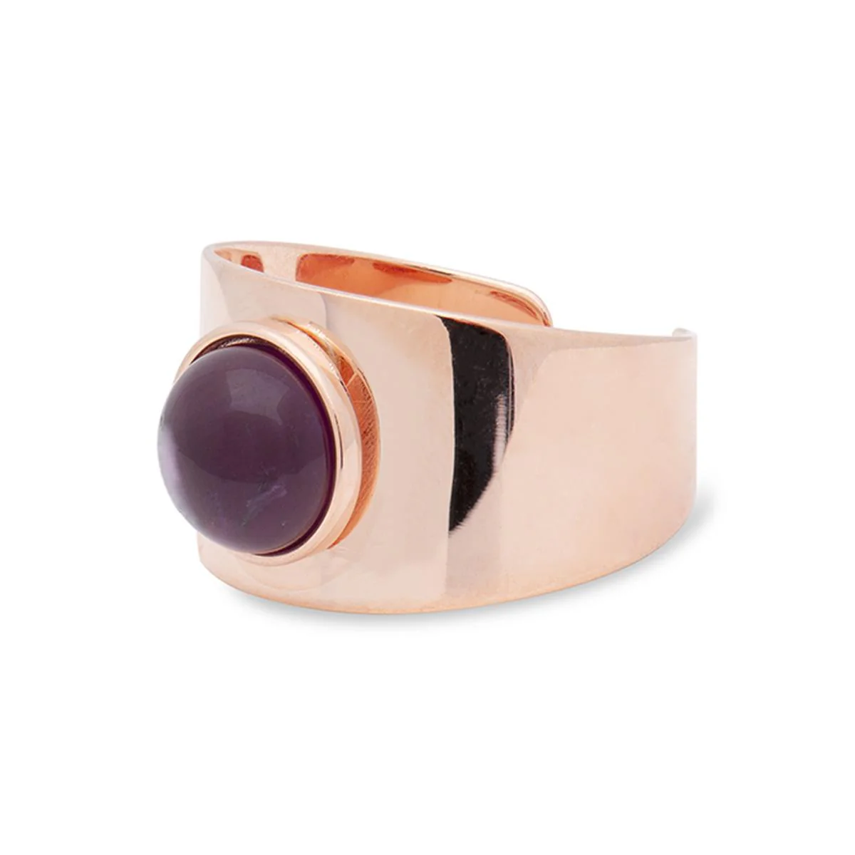 Anillo Kenceo Plata De Ley 925 - Kenceo MORADO