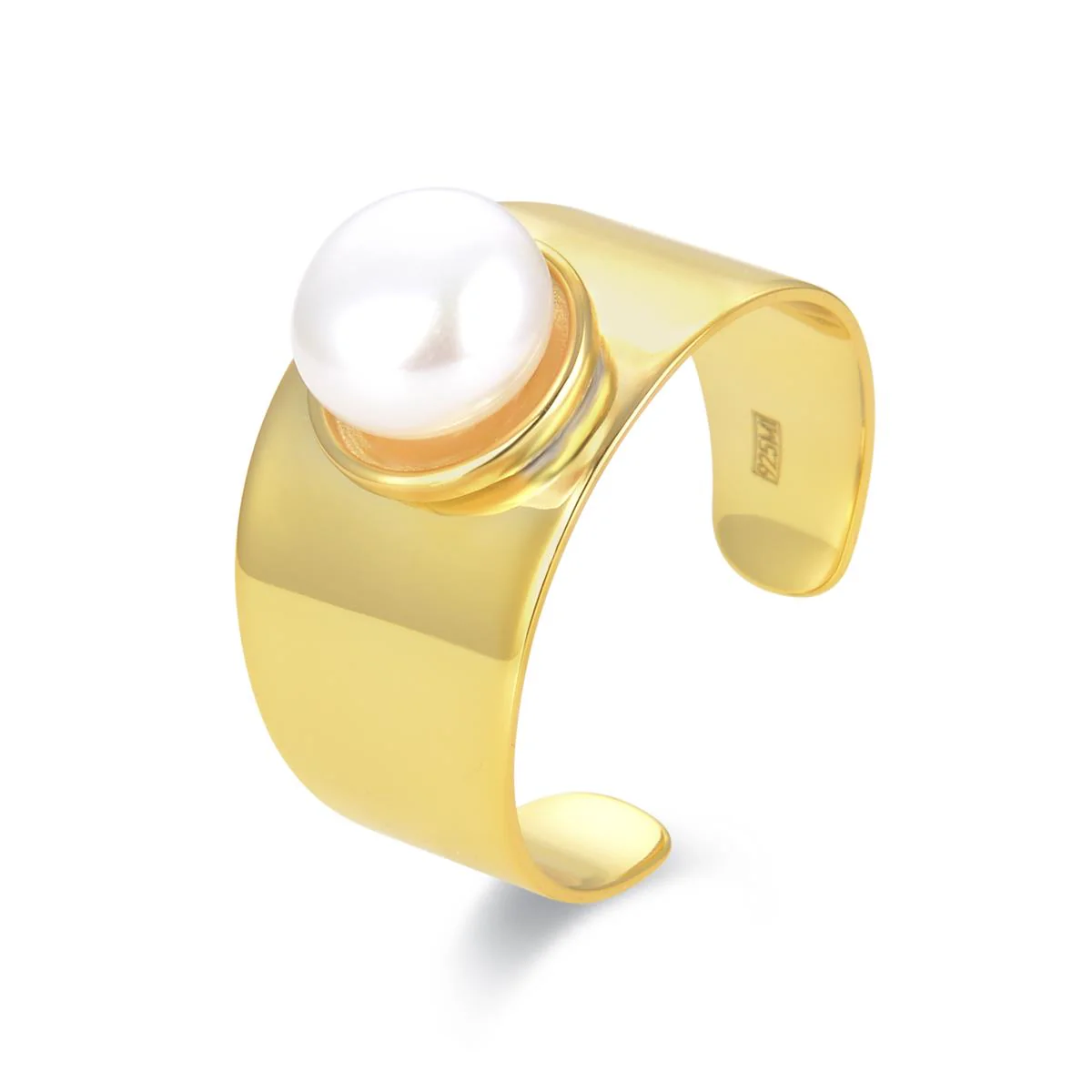 Anillo Kenceo Plata De Ley 925 - Kenceo BLANCO