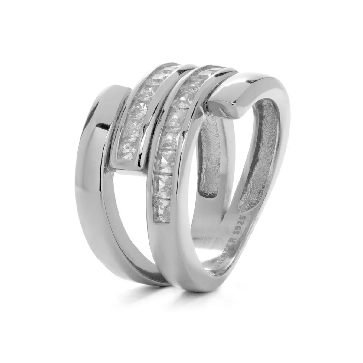 Anillo Kgosi Plata De Ley 925 - Kgosi BLANCO