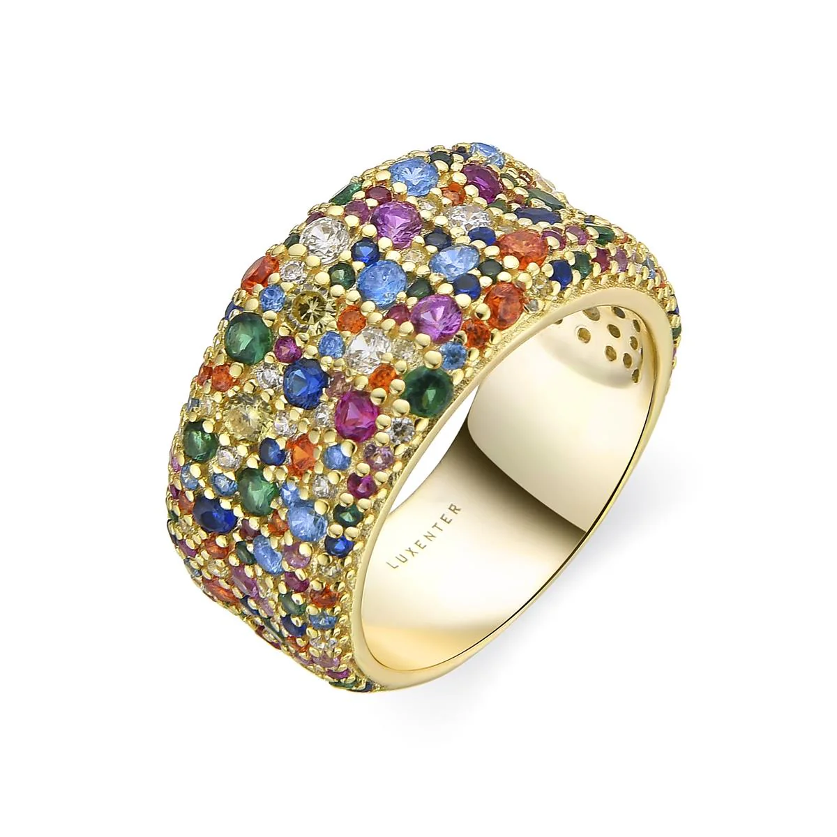 Anillo Kibek Plata de Ley 925 - Kibek MULTICOLOR