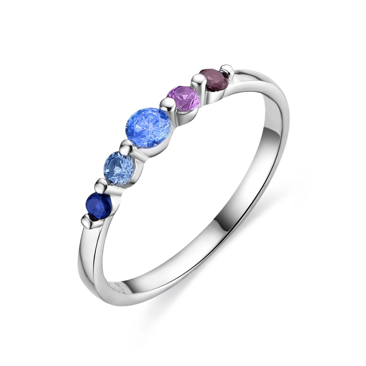 Anillo Kimo Plata de Ley 925 - Kimo MULTICOLOR