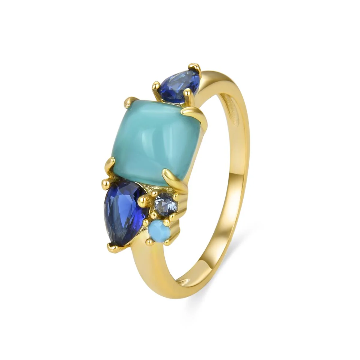 Anillo Kiylu Plata De Ley 925 - Kiylu MULTICOLOR