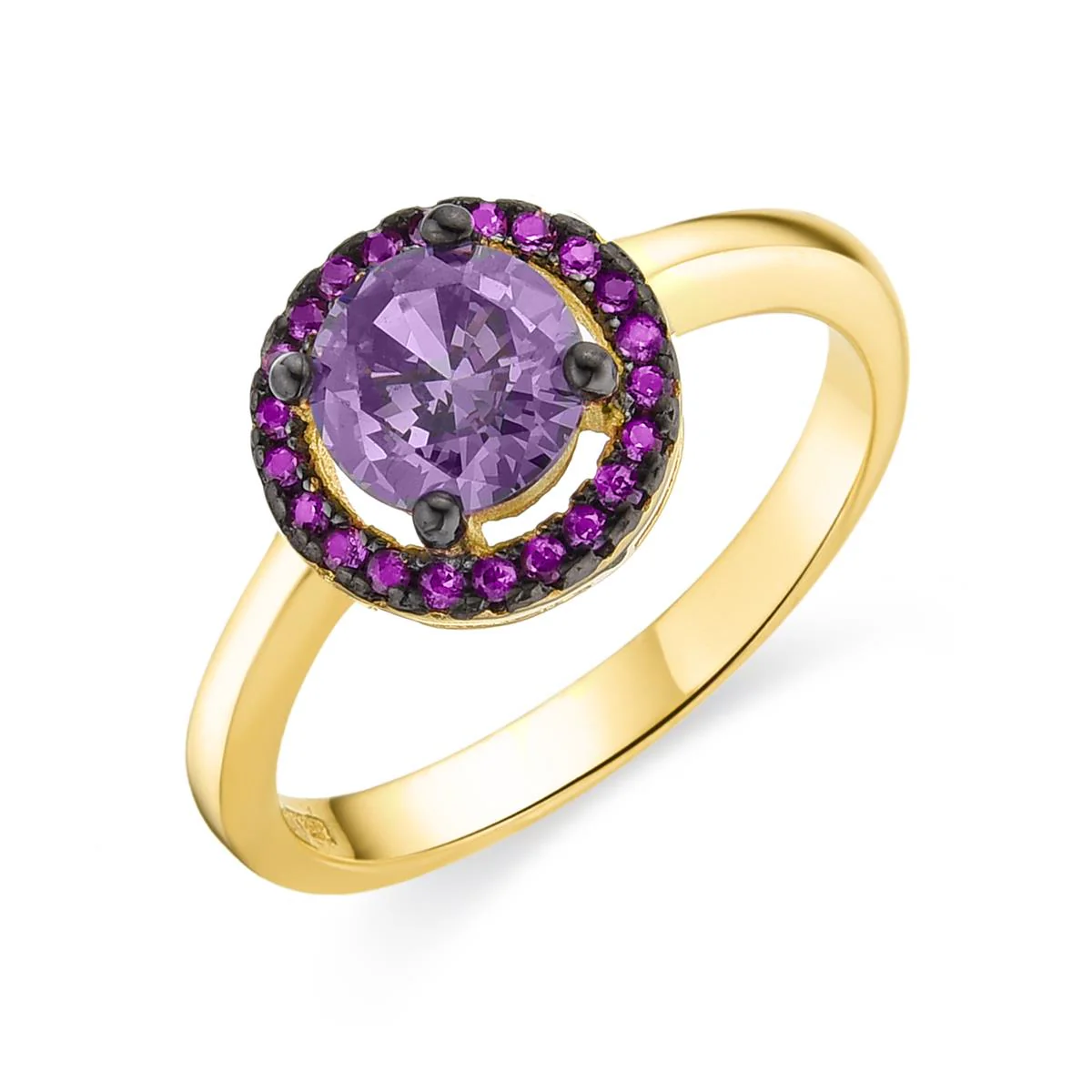 Anillo Klang Plata De Ley 925 - Klang MORADO