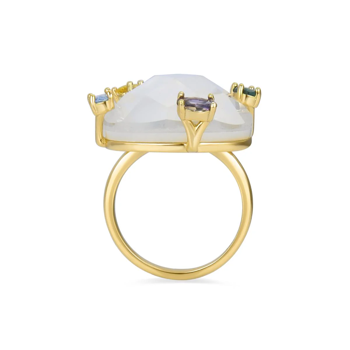 Anillo Kores Plata De Ley 925 - Kores MULTICOLOR - Image 4