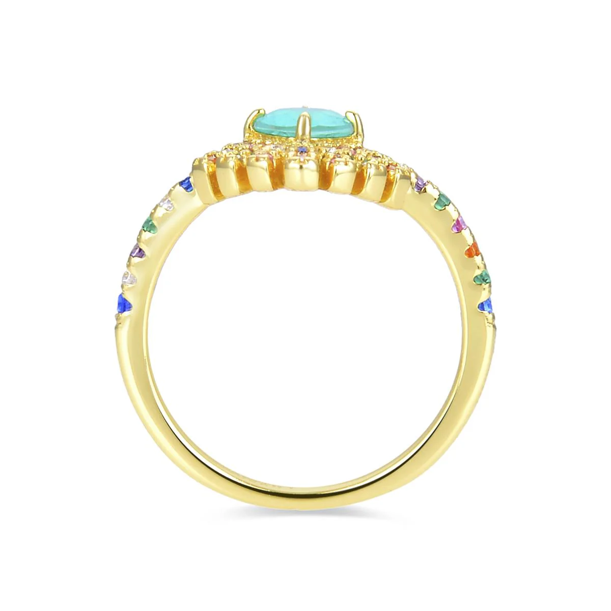 Anillo Ladmar Plata De Ley 925 - Ladmar MULTICOLOR - Image 4