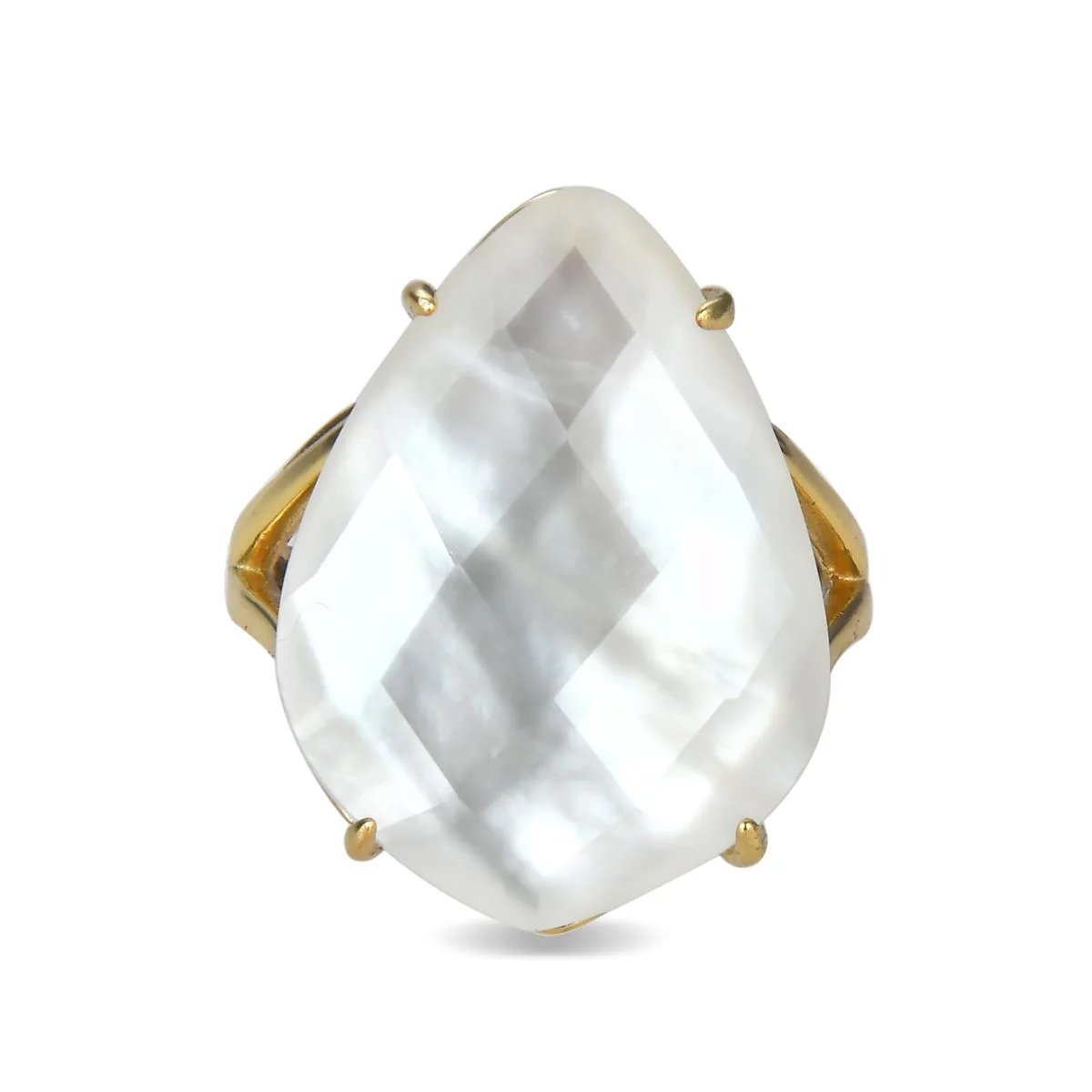 Anillo Lalina Plata De Ley 925 - Lalina AMARILLO - Image 3