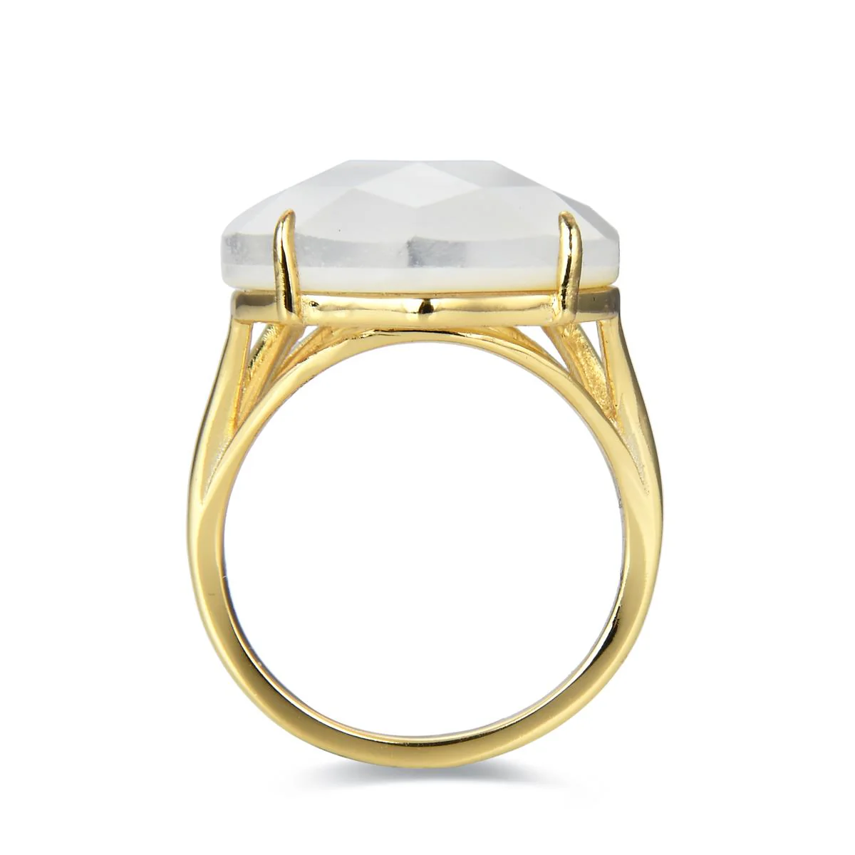 Anillo Lalina Plata De Ley 925 - Lalina AMARILLO - Image 4