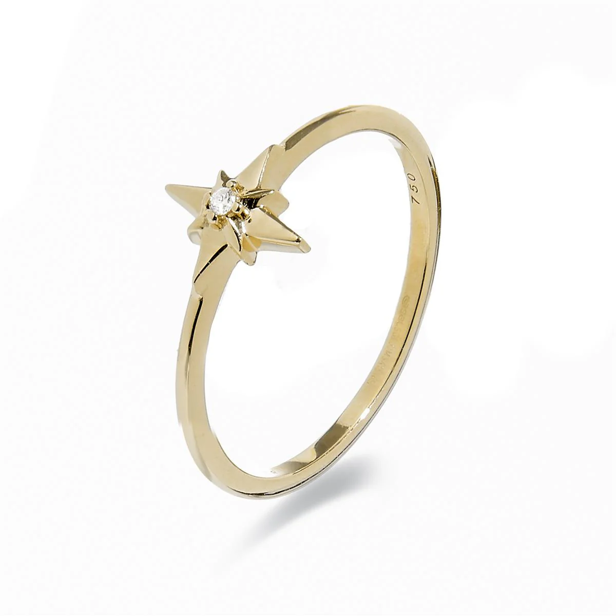 Anillo Laru Oro de ley 18k - Laru BLANCO