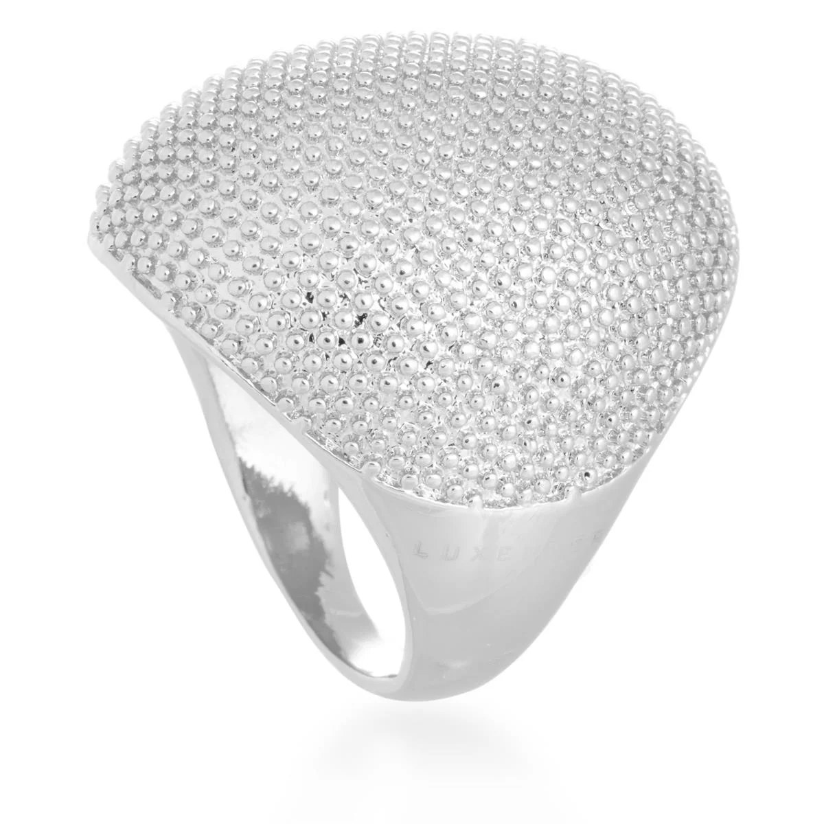 Anillo Lathi acabado en Rodio - Lathi GRIS