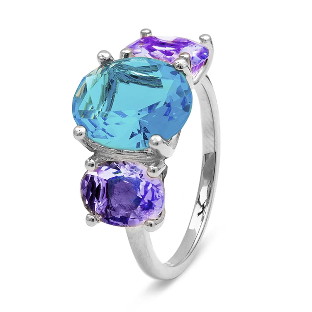 Anillo Lelos Plata De Ley 925 - Lelos MULTICOLOR