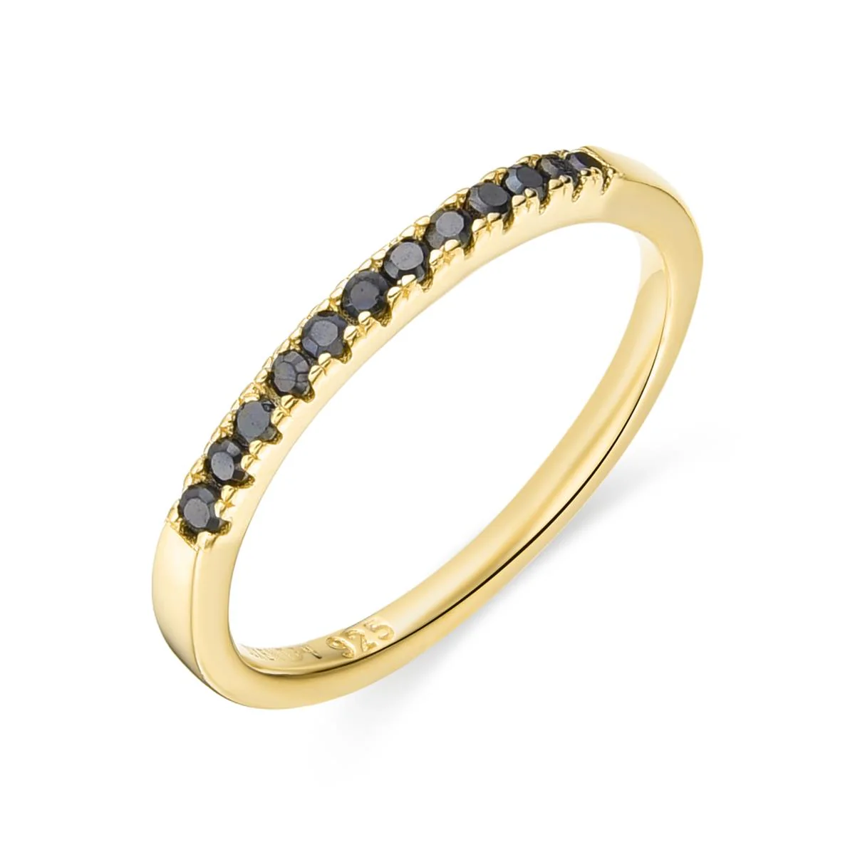 Anillo Lexo Plata De Ley 925 - Lexo NEGRO