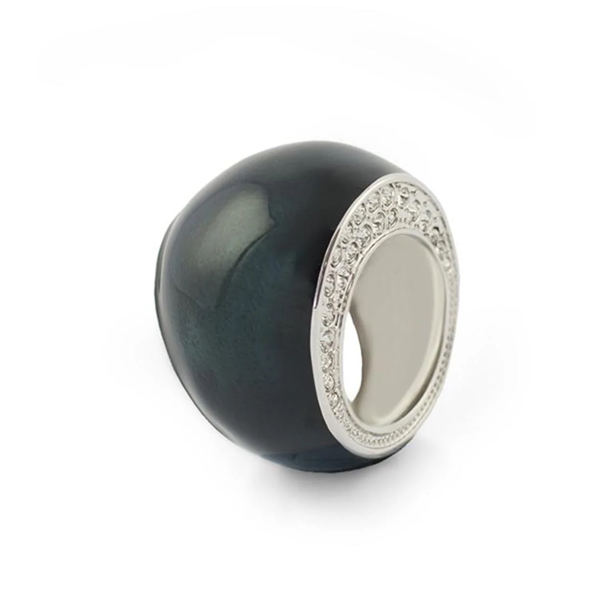 Anillo Leylandi acabado en Rodio - Leylandi AZUL