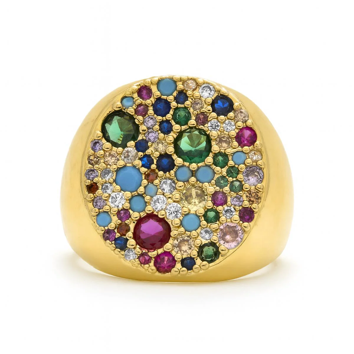 Anillo Lidat acabado oro amarillo 18K - Lidat MULTICOLOR - Image 3