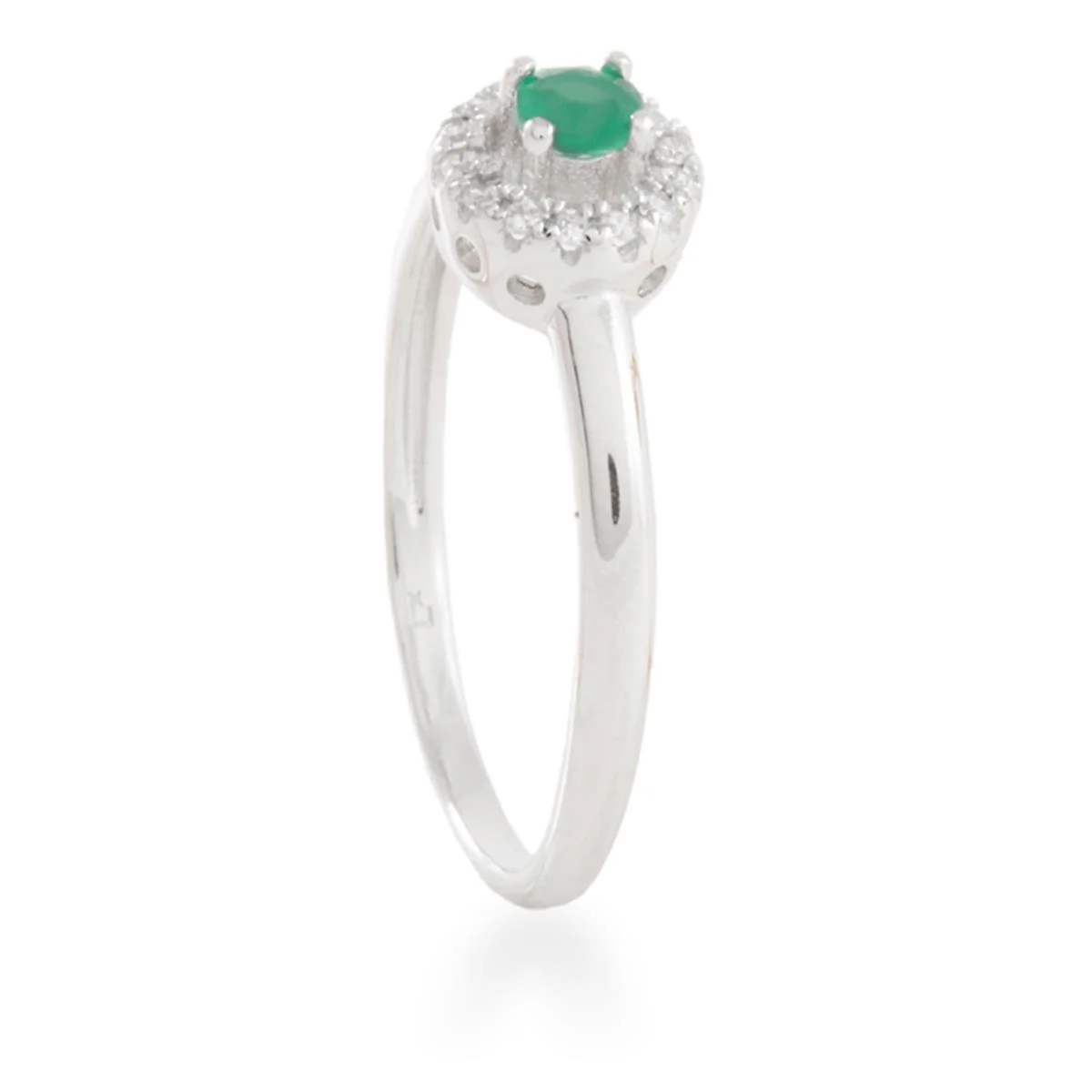 Anillo Lisha Plata De Ley 925 - Lisha VERDE