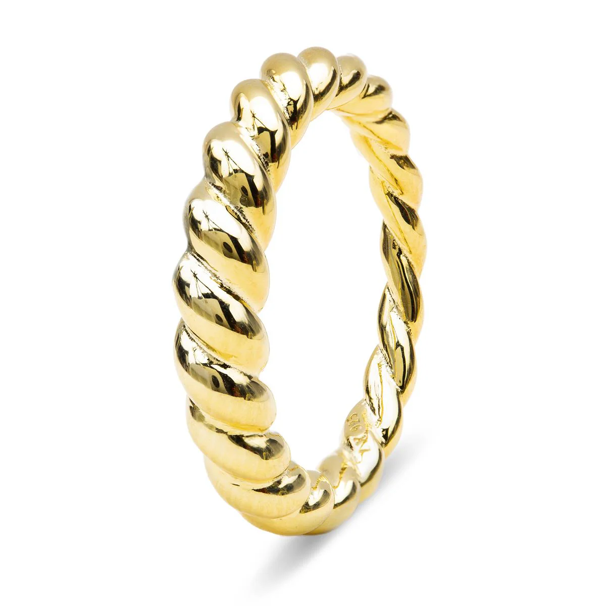 Anillo Loen Plata De Ley 925 - Loen AMARILLO