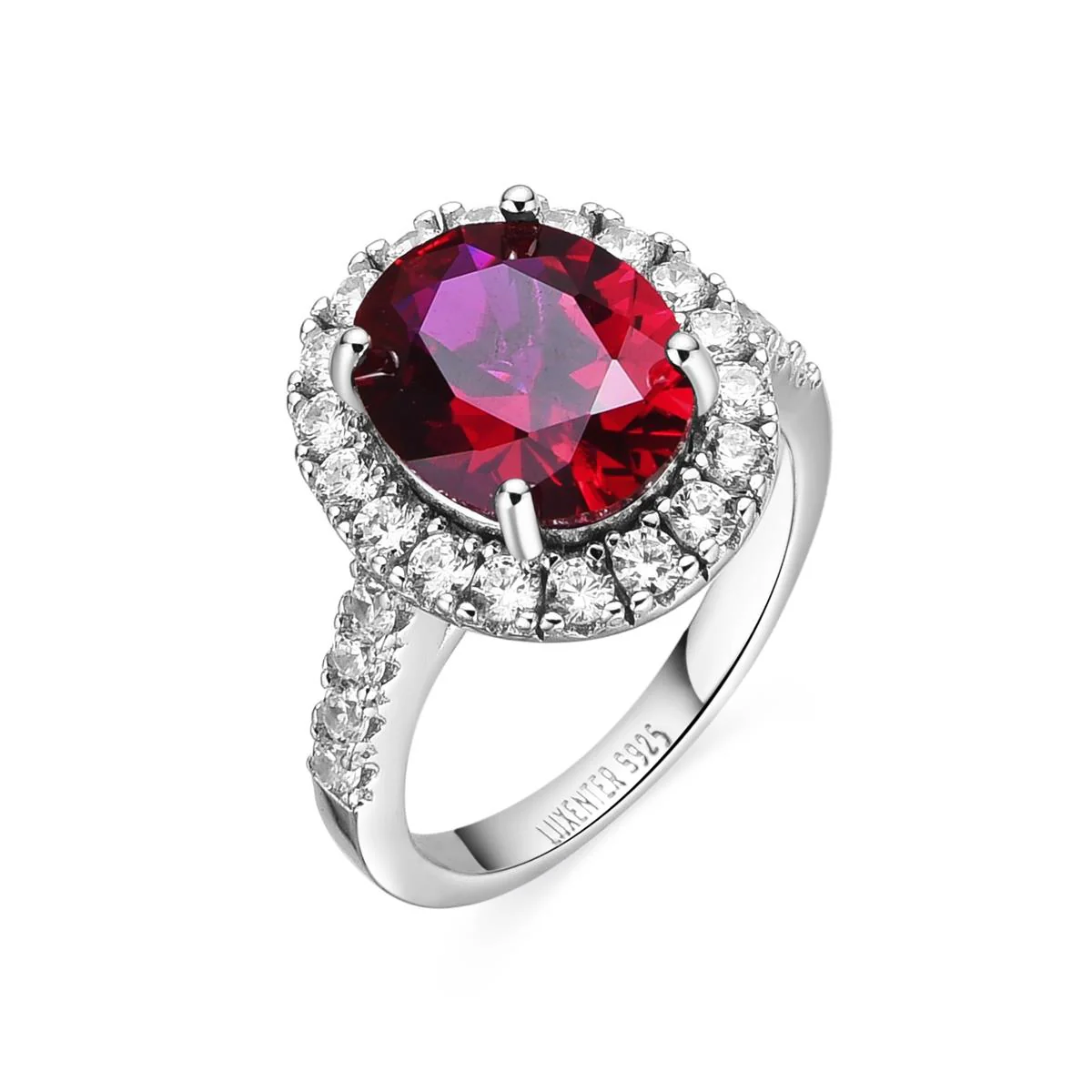 Anillo Lyla Plata de Ley 925 - Lyla ROJO