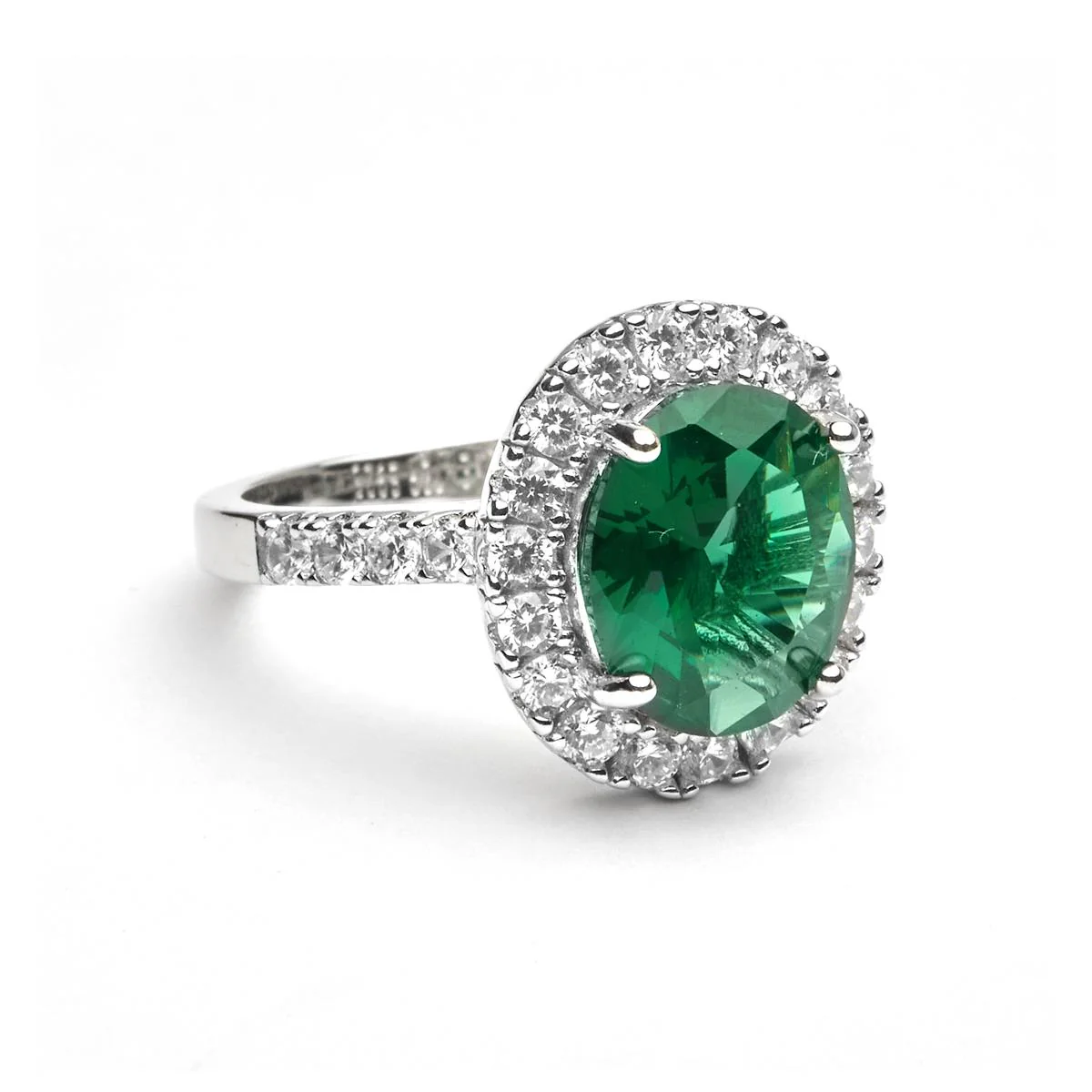Anillo Lyla Plata de Ley 925 - Lyla VERDE - Image 2